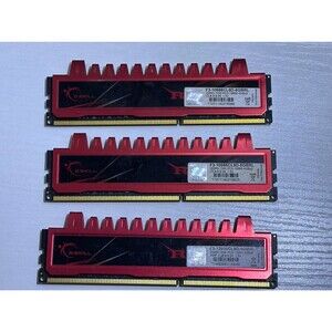 G Skill Ripjaws DDR3 RAM Lot 3 Sticks Untested Gaming Memory
